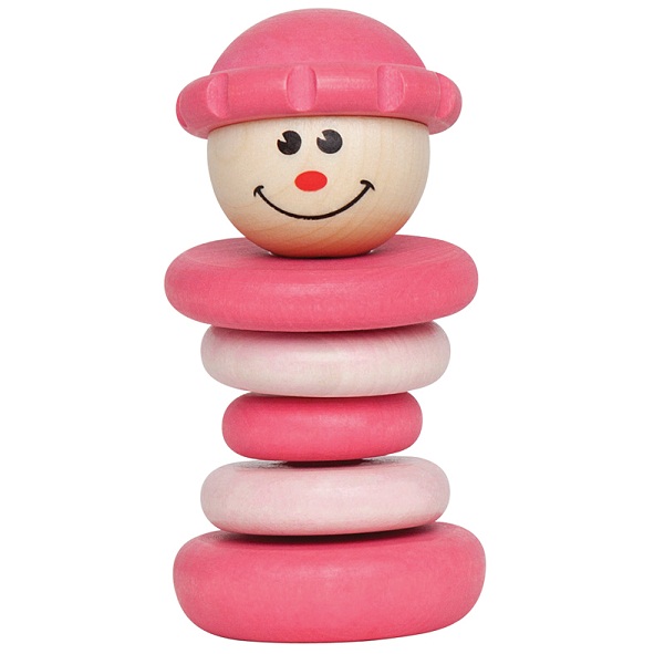 HP - Little Friend Rattle -girl, 6pcs